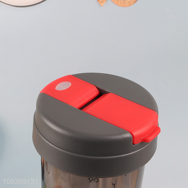 Low price water bottle drinking bottle with straw