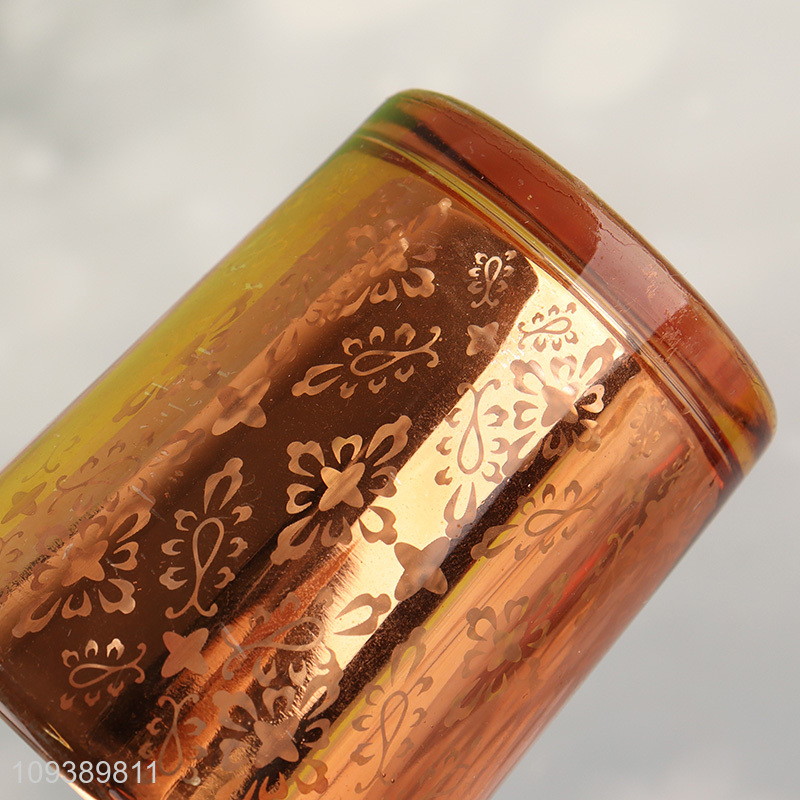 Good quality glass candle jar holder candle cup