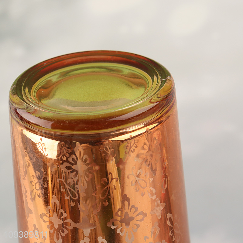 Good quality glass candle jar holder candle cup