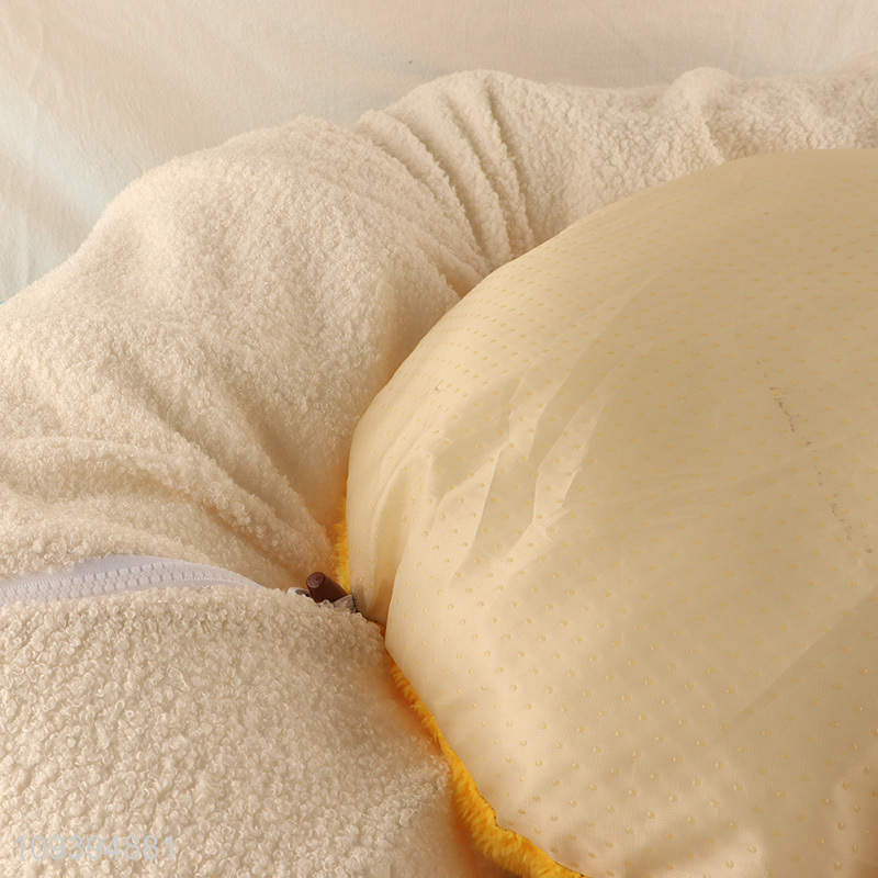 Factory supply multi-function long plush cat tunnel bed