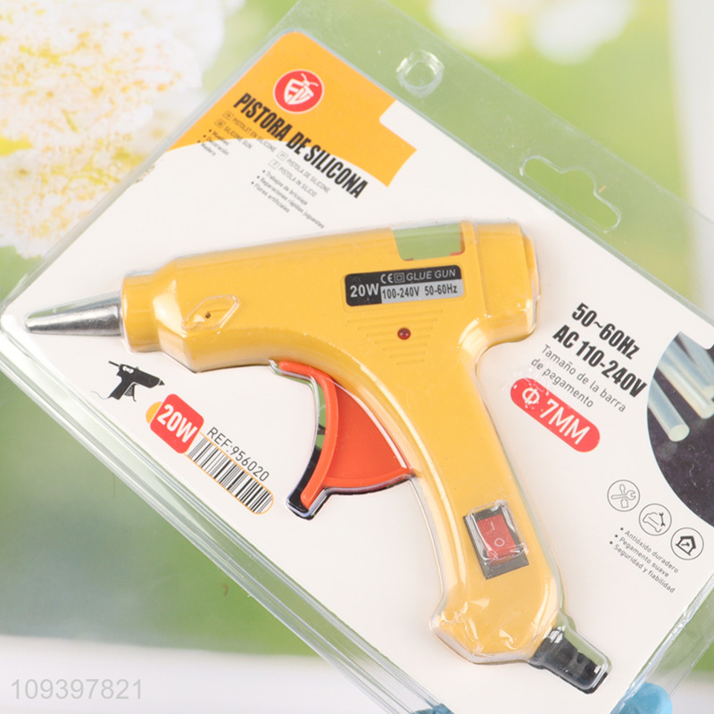 Hot products 20w hardware hot melt glue gun