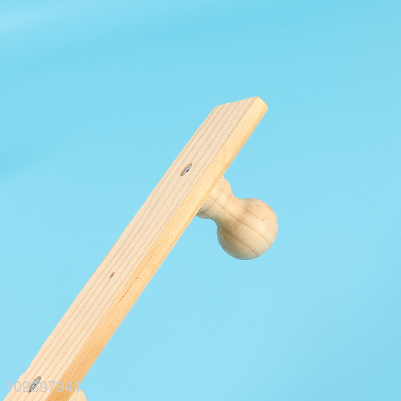 New arrival  wooden household coat hook row hook
