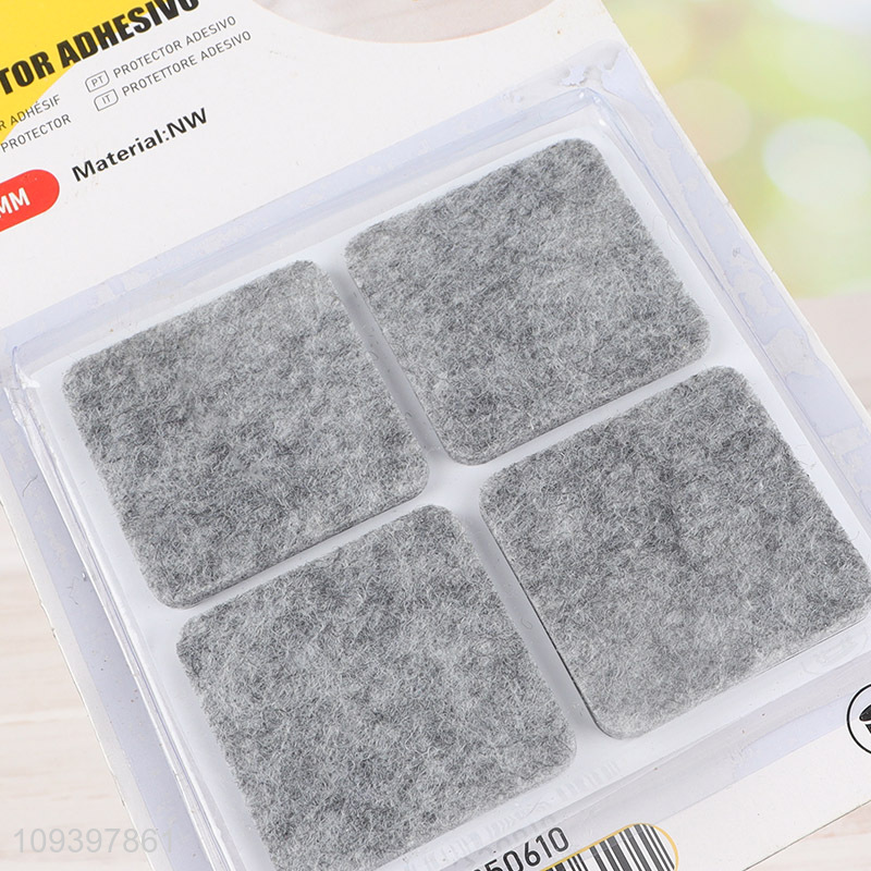 Best selling 4pcs non-slip furniture foot pads table chair foot pads