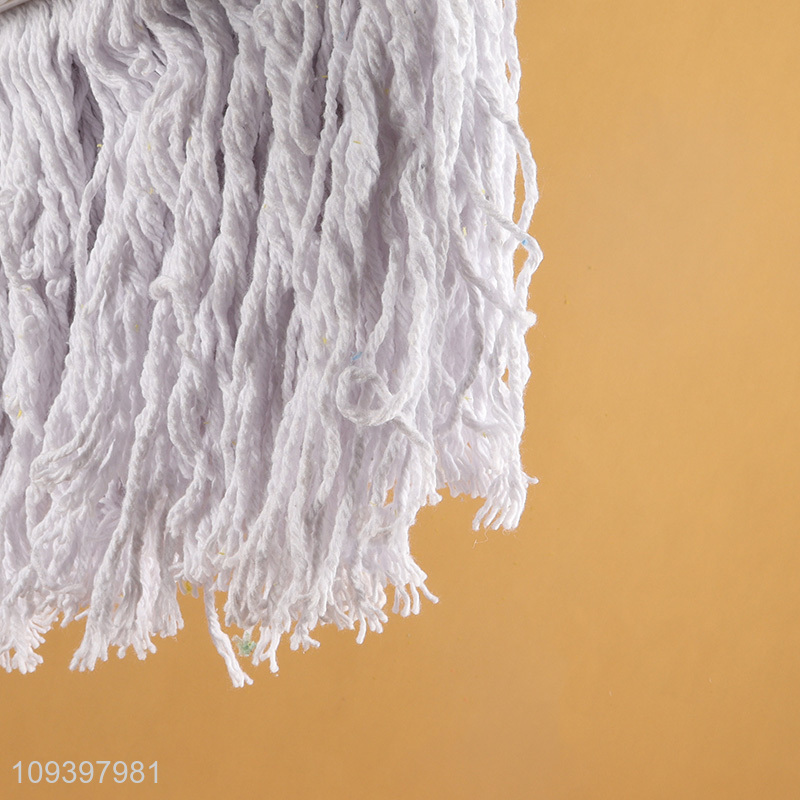 Hot selling absorbent cotton cloth mop with long handle