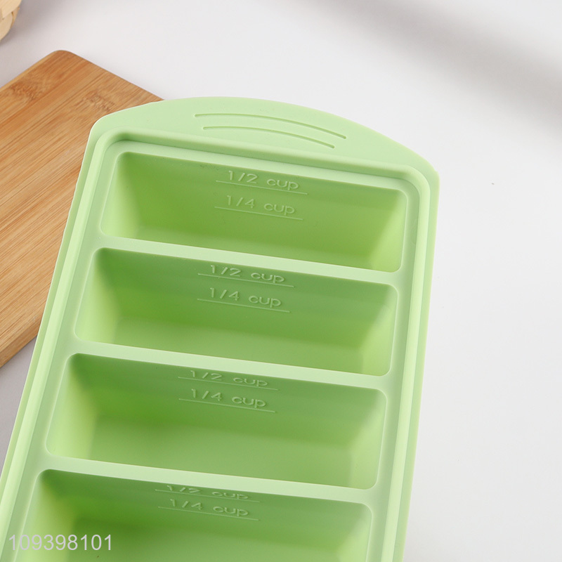 Latest products   reusable silicone ice cube mold ice tray