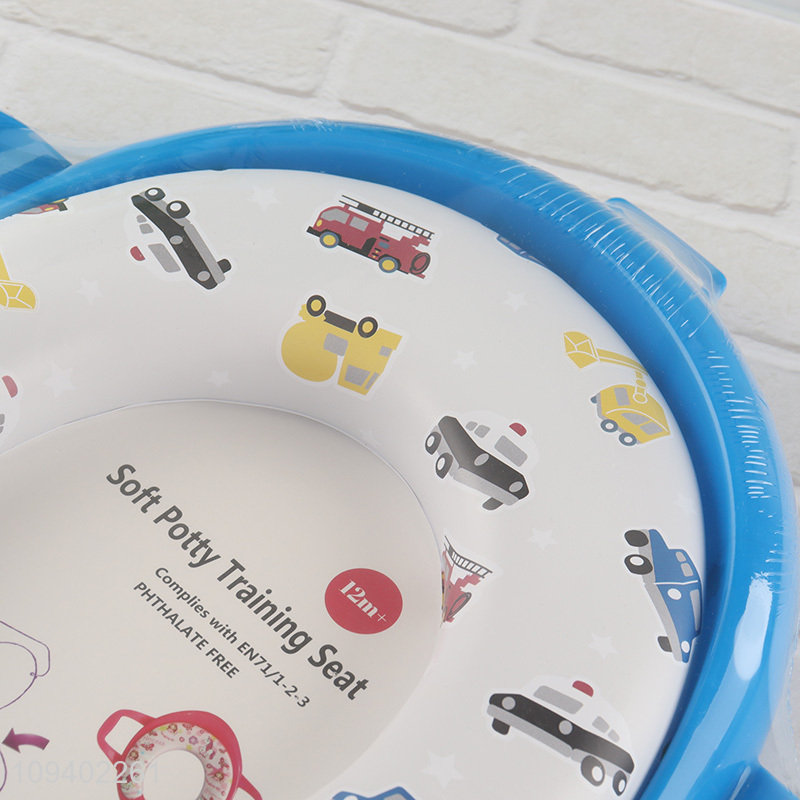 Latest products non-slip safe kids toilet seat cushion
