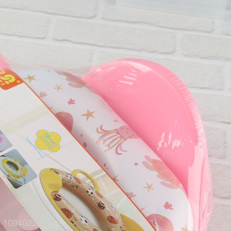 New arrival skin-friendly padded kids toilet seat