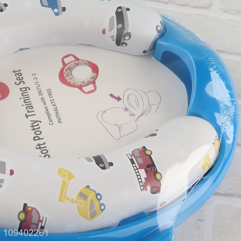 Latest products non-slip safe kids toilet seat cushion