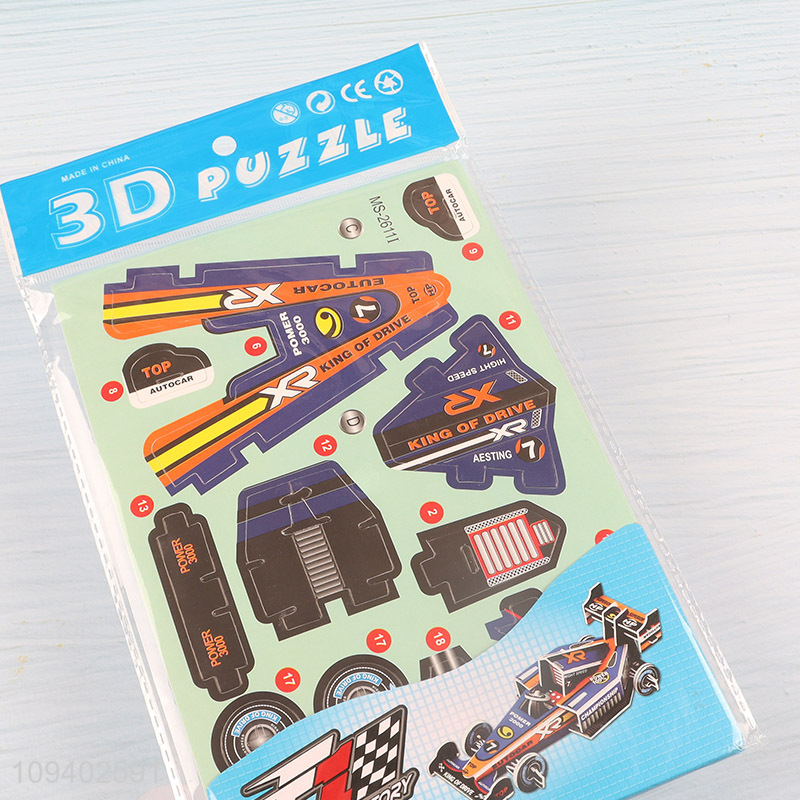 Hot selling educational toys 3d puzzle toys for kids