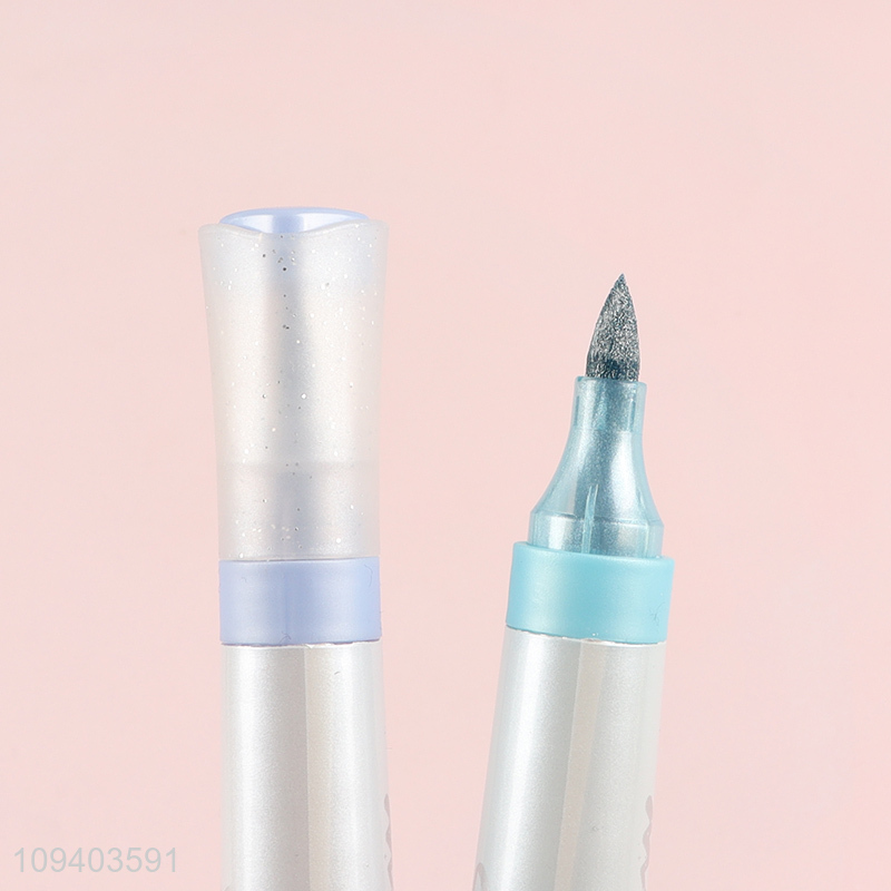 Hot products 6pcs metallic acrylic marker set