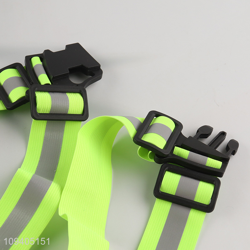 Factory supply multicolor reflective safety harness