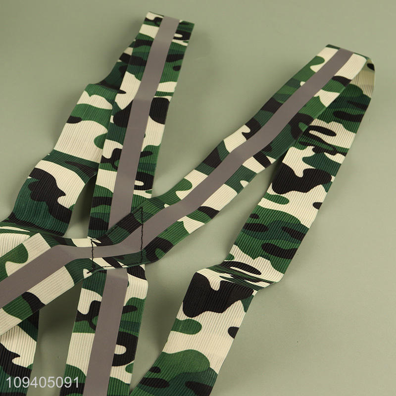 Top sale camouflage reflective safety harness