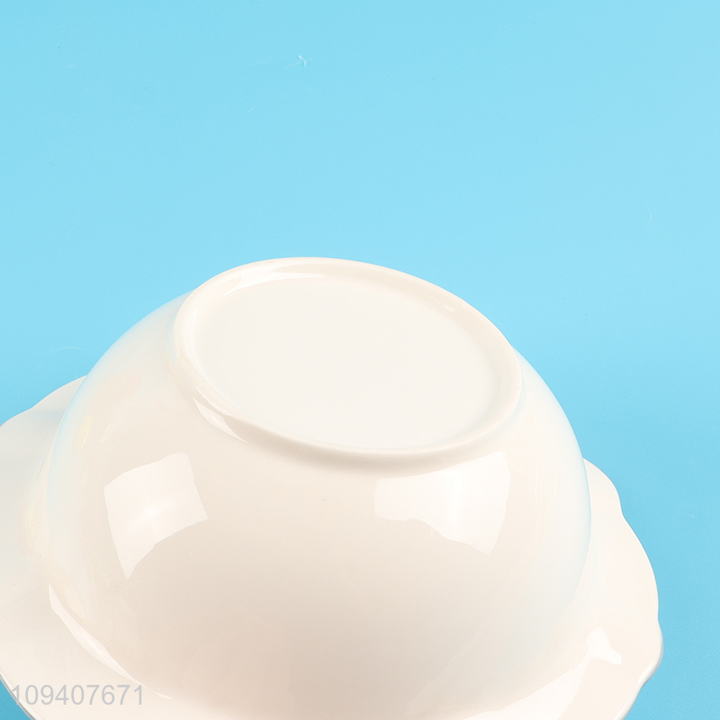 Good selling multicolor ceramic tableware soup bowl