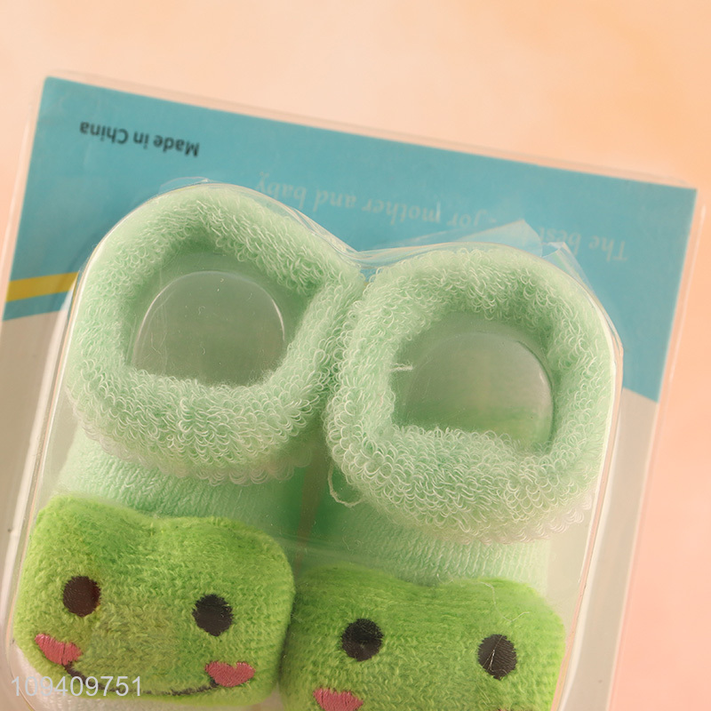 Factory direct sale non-slip cotton baby socks