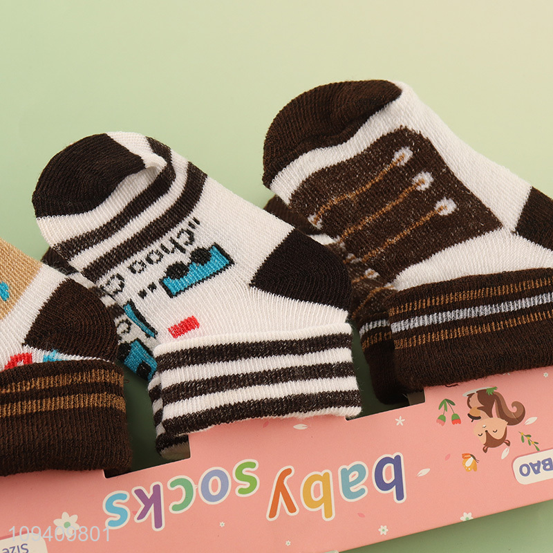New style soft fashion cotton baby socks