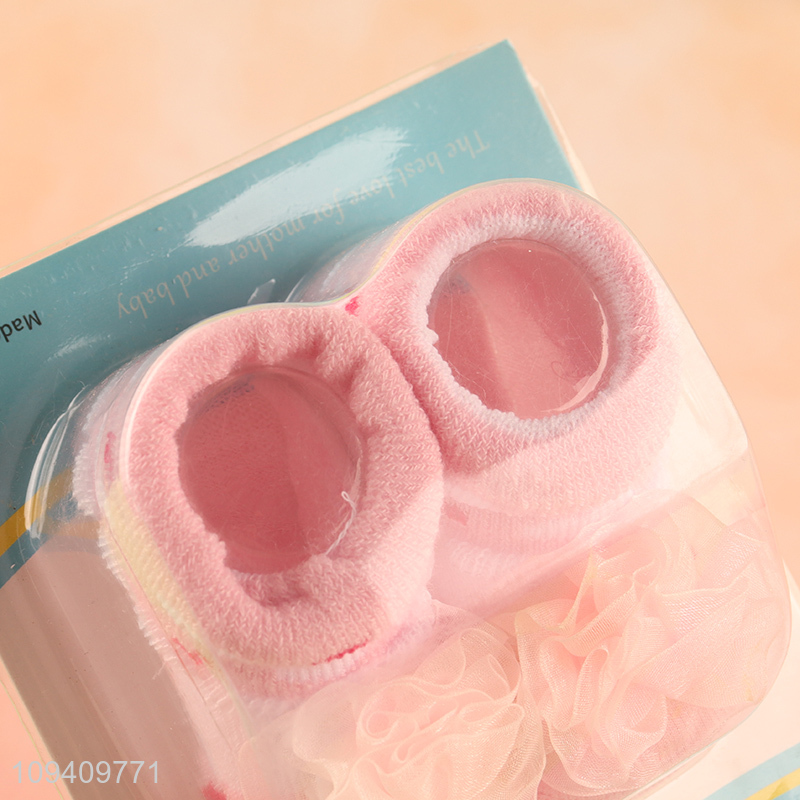 Popular products skin-friendly cotton baby socks