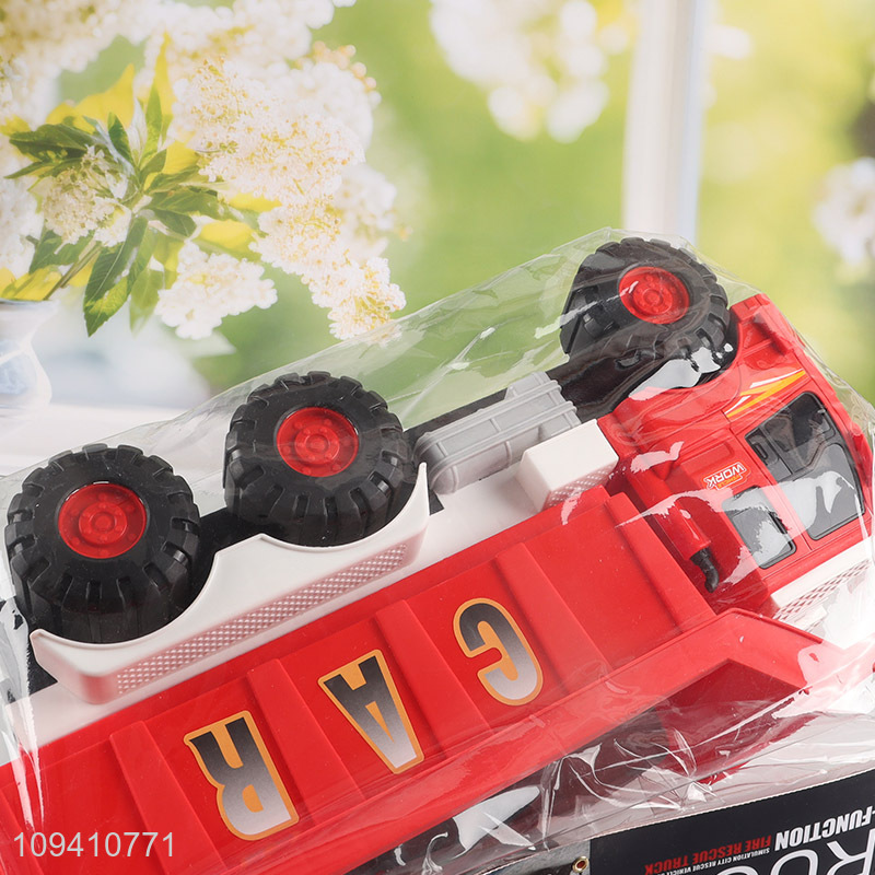 Yiwu market  large red construction dump vehicle toy