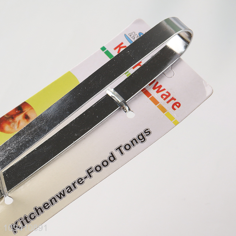 New arrival stainless steel heat-resistant food tongs