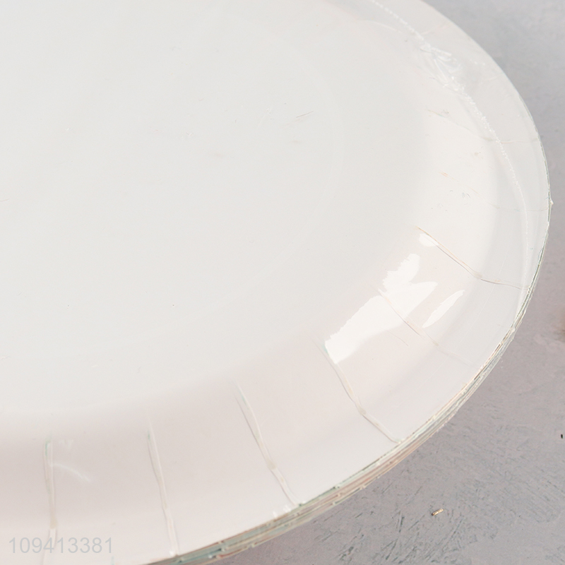 China supplier eco-friendly disposable paper plate