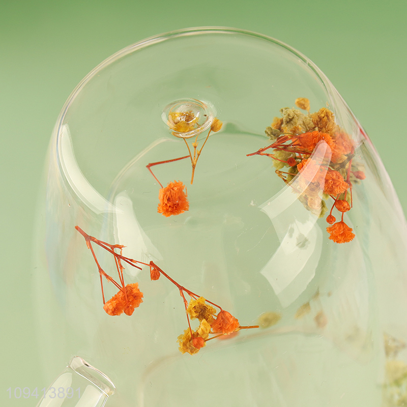 Factory direct sale unbreakable clear glass cup water cup