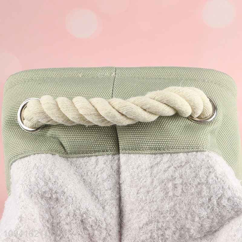 Factory direct sale home polyester storage basket