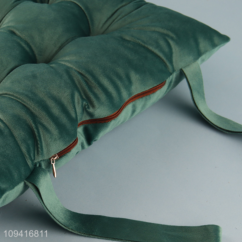 China wholesale green soft seat cushion for household