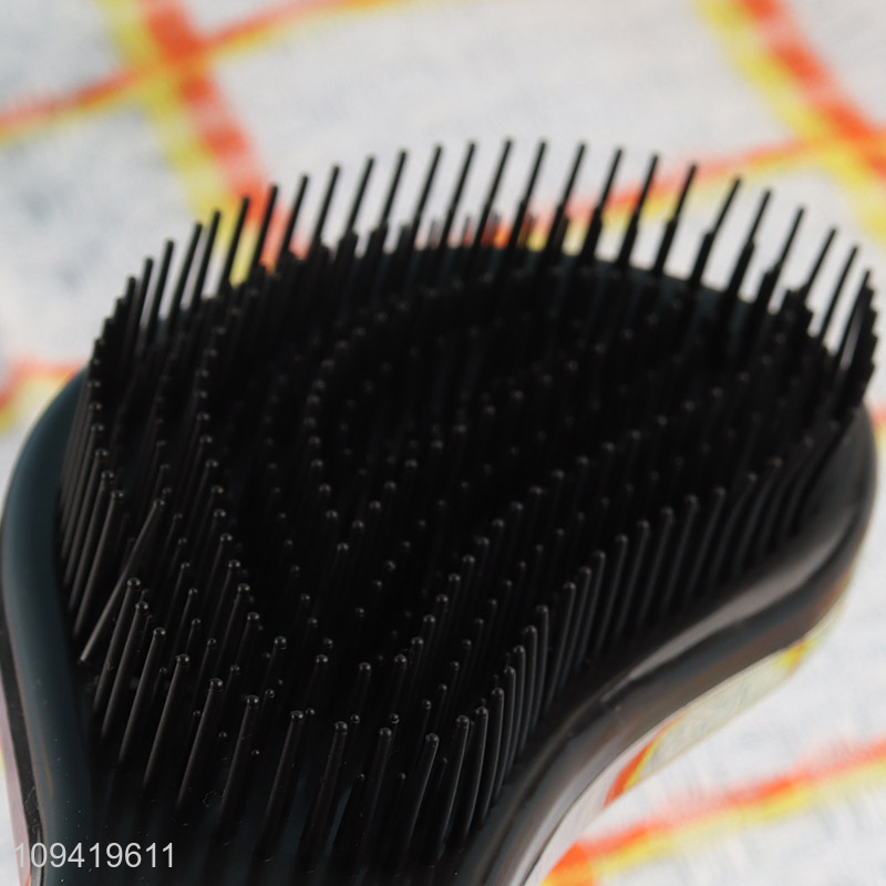 Popular Glossy Electroplated Detangling Hair Brush