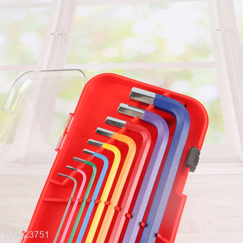Wholesale Folding Hex Key Set Folding Torx Wrench Set