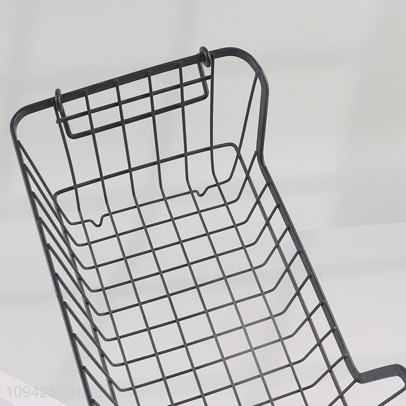 Good sale iron hanging storage basket