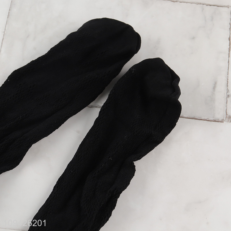 Yiwu market ladies pantyhose jacquard fishnet socks
