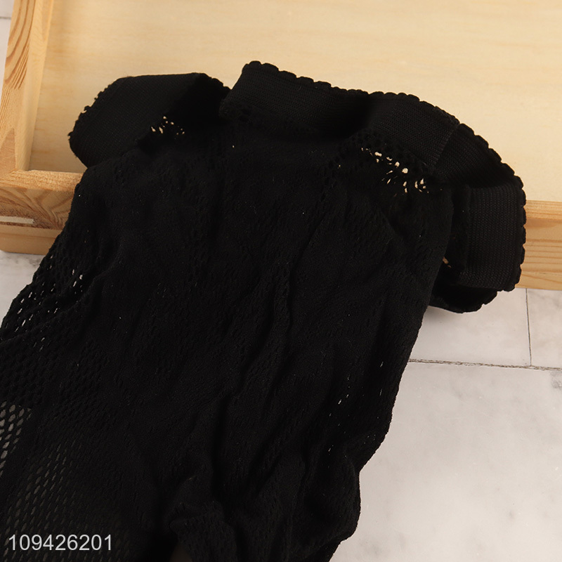 Yiwu market ladies pantyhose jacquard fishnet socks