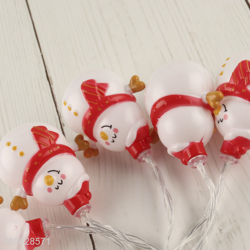 China supplier snowman shape led string lights