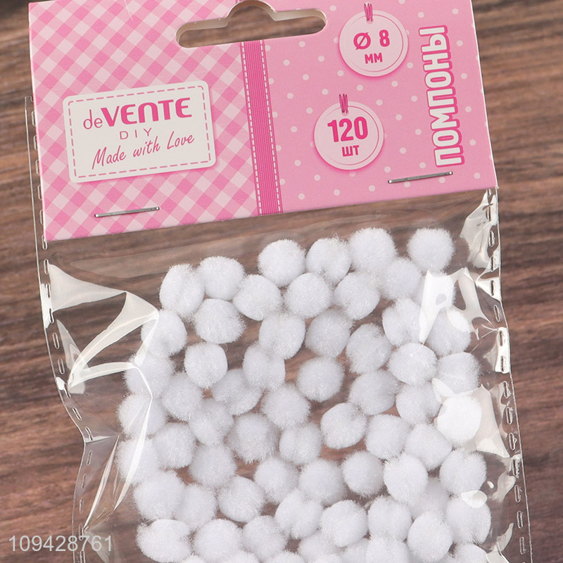 Good Quality White Small Pom Pom Balls