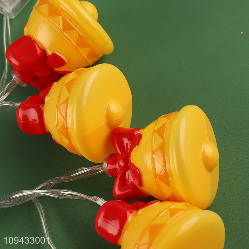 Latest products   christmas bell led colored string lights