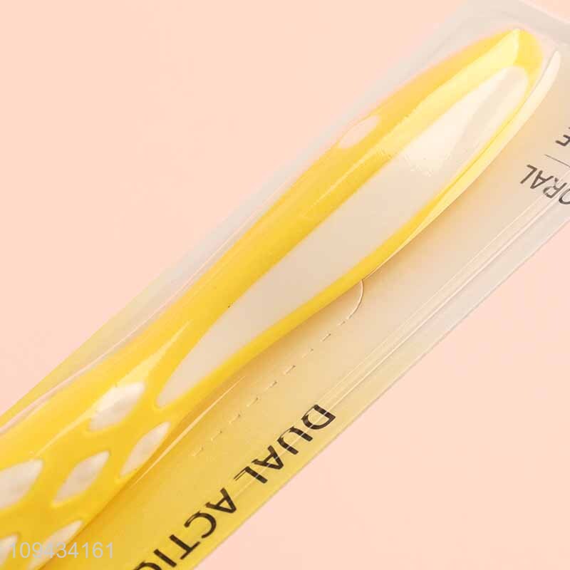 Factory Price Ergonomic Non-Slip Handle Toothbrush