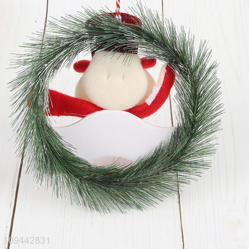 Top selling festive hanging wreath decor