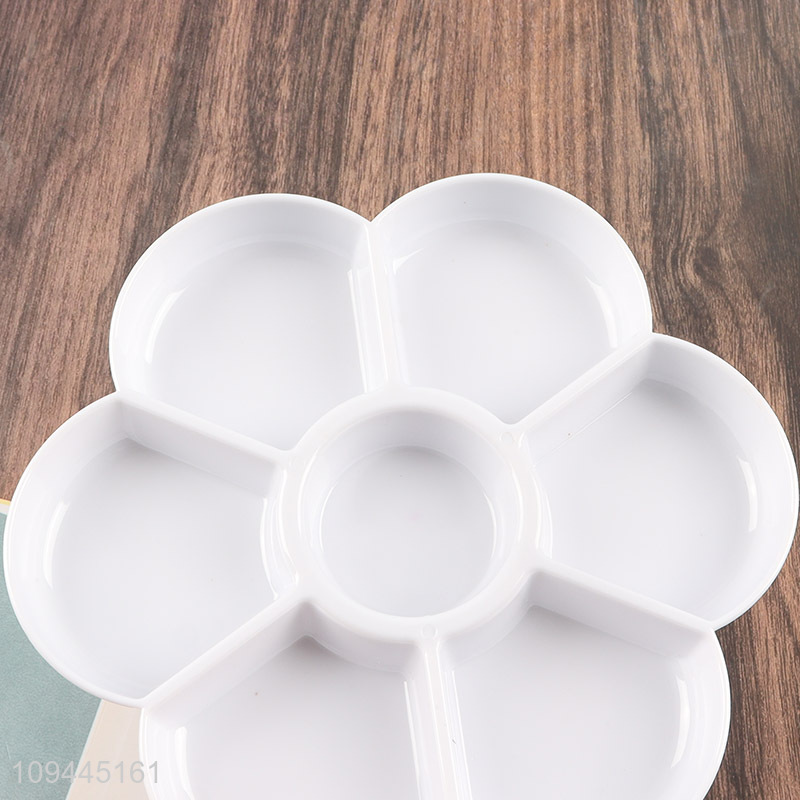 China wholesale plastic artist paint palette for art tool