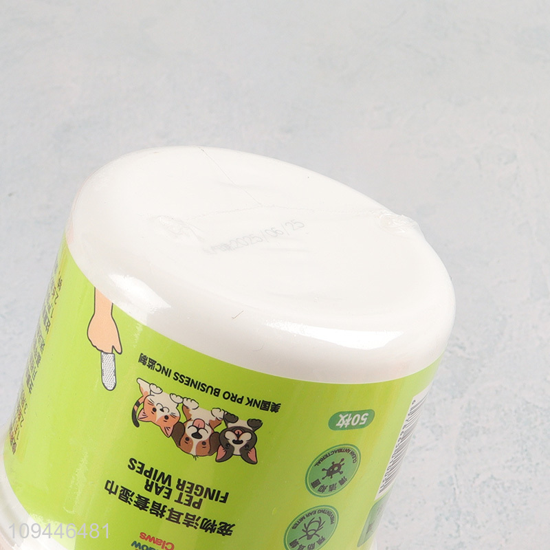 Top products pet ear finger wipes for sale