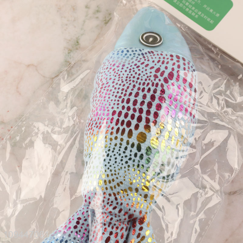 Best sale fish shape catnip cat play toy wholesale