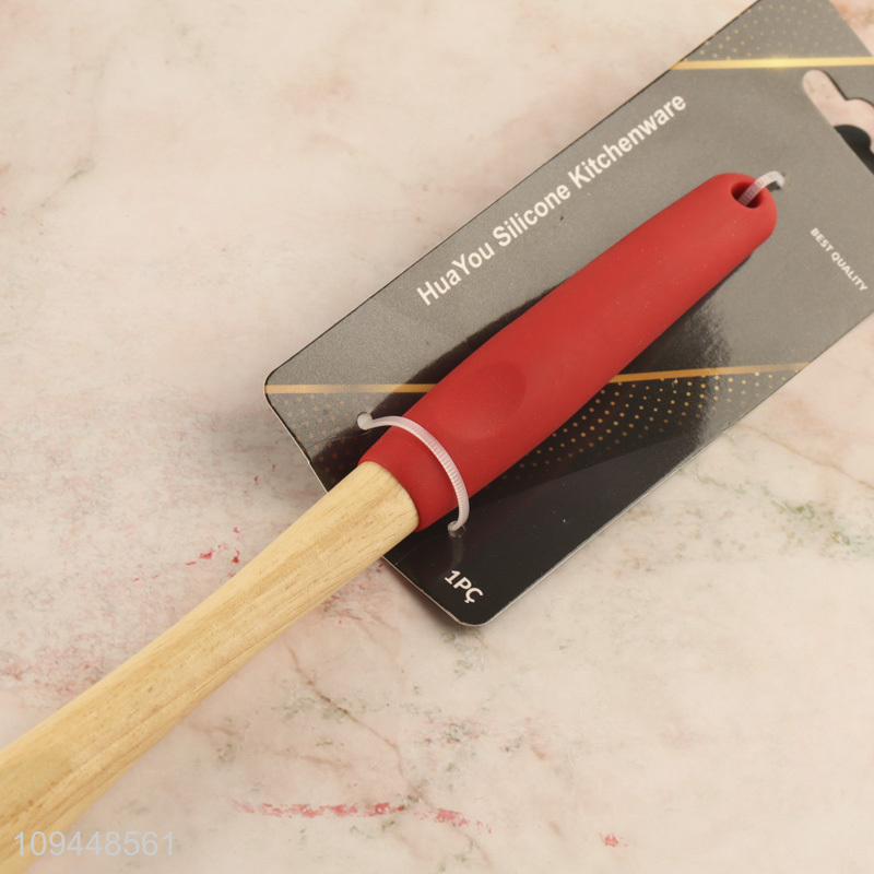 Top quality silicone kitchen utensil slotted spatula for sale