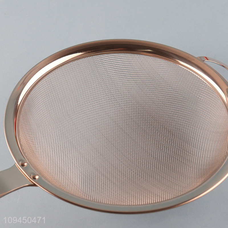 New arrival  kitchen stainless steel mesh strainer