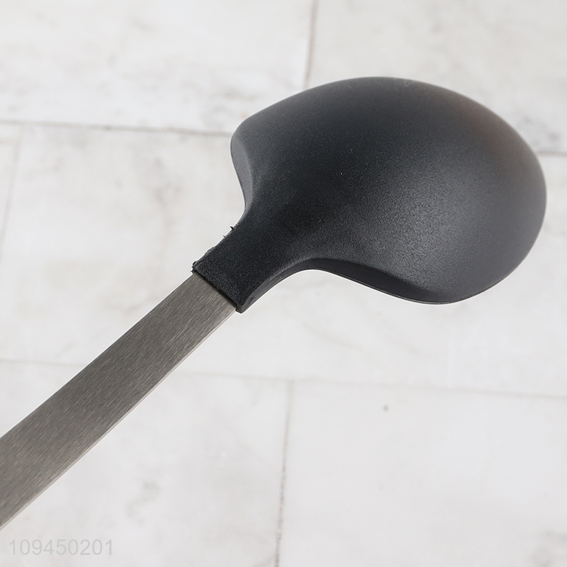Factory supply black kitchen utensil rice paddle