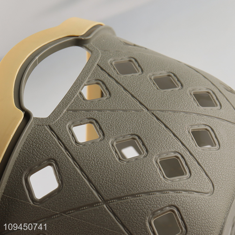 Good selling hollow plastic storage basket for household