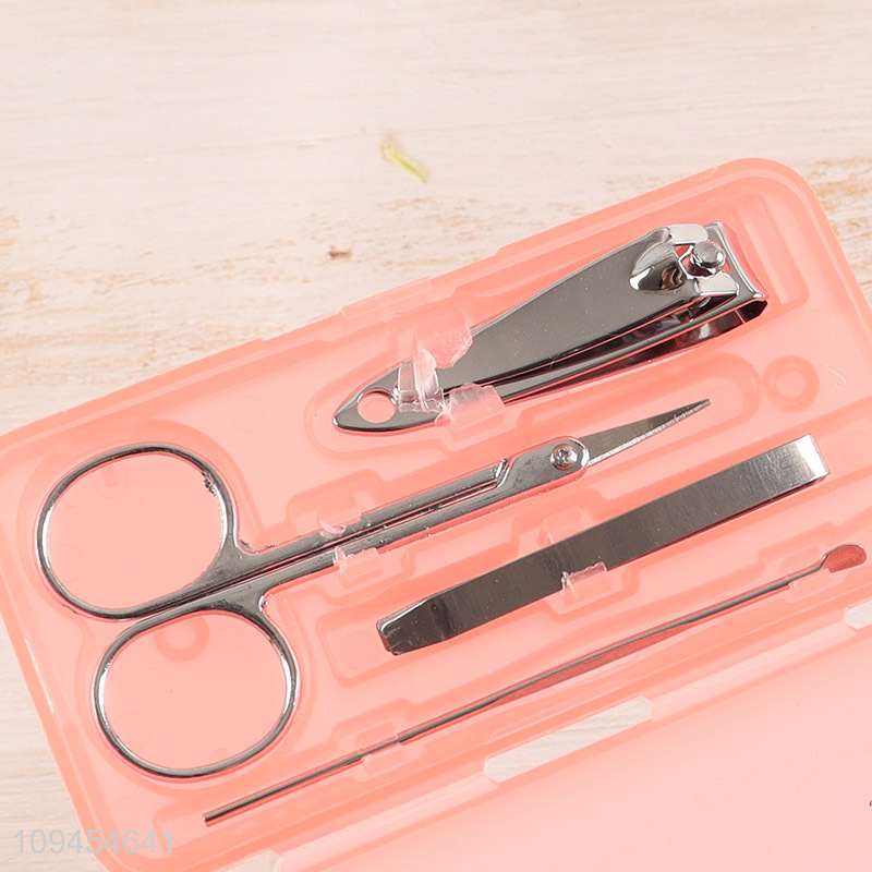 China factory 3pcs professional manicure pedicure set