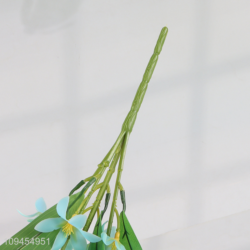 Low price natural artificial flower fake freesia