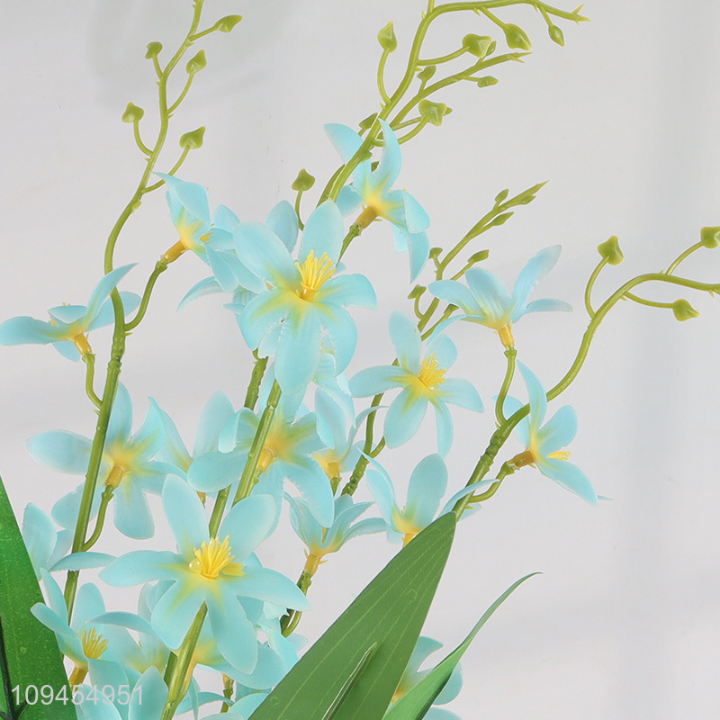 Low price natural artificial flower fake freesia