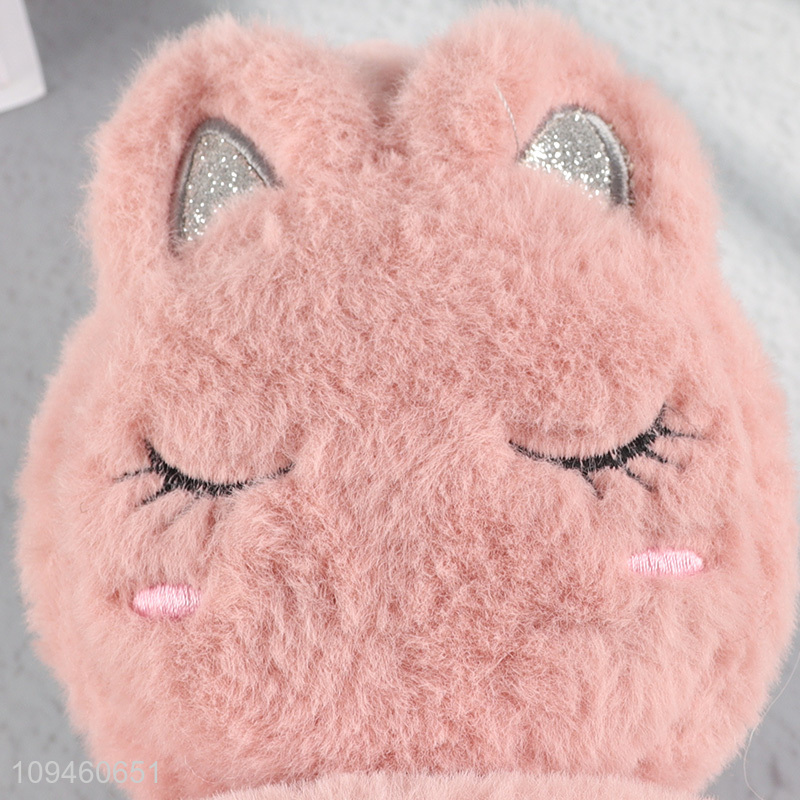 Top selling pink plush earmuffs ear warmers