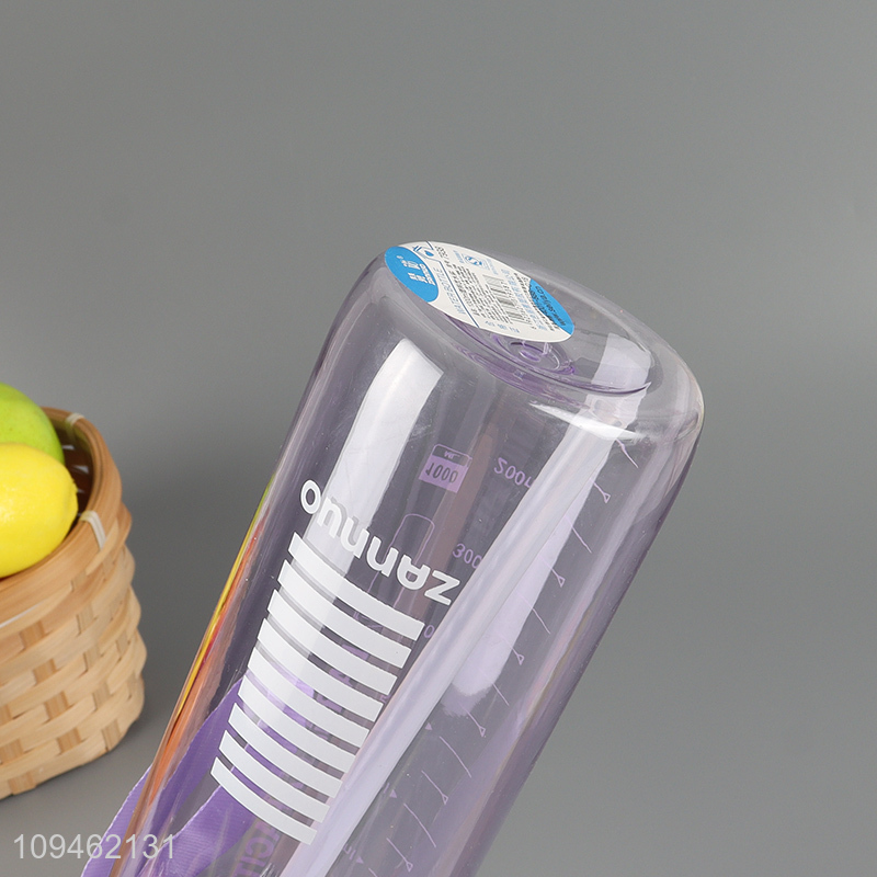 Good sale purple plastic water bottle drinking bottle