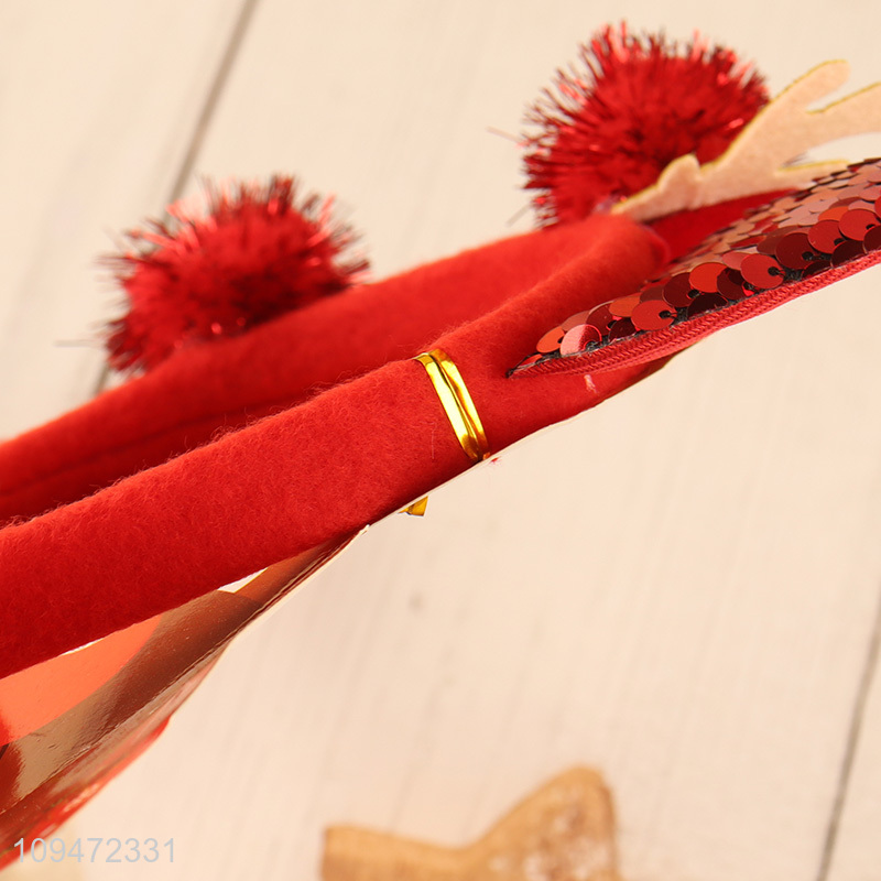 Hot sale christmas hair hoop hair accessories
