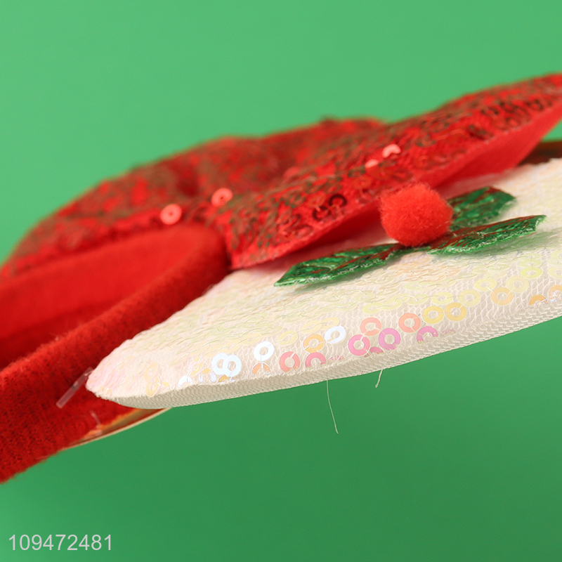 Top selling hair hoop hair accessories for xmas